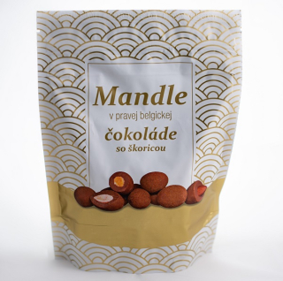 Mandle v Belgickej čokoláde so škoricou